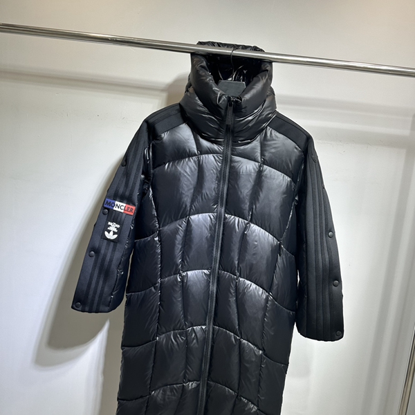 ハイクオリティダウンジャケット側面デザイン